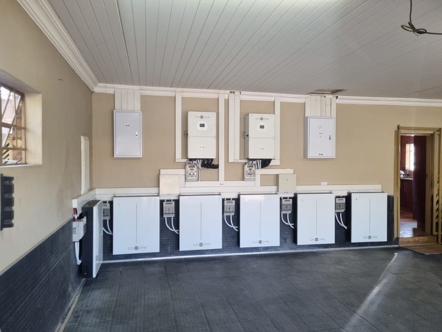 Industrial Inverter & Storage Plant Room