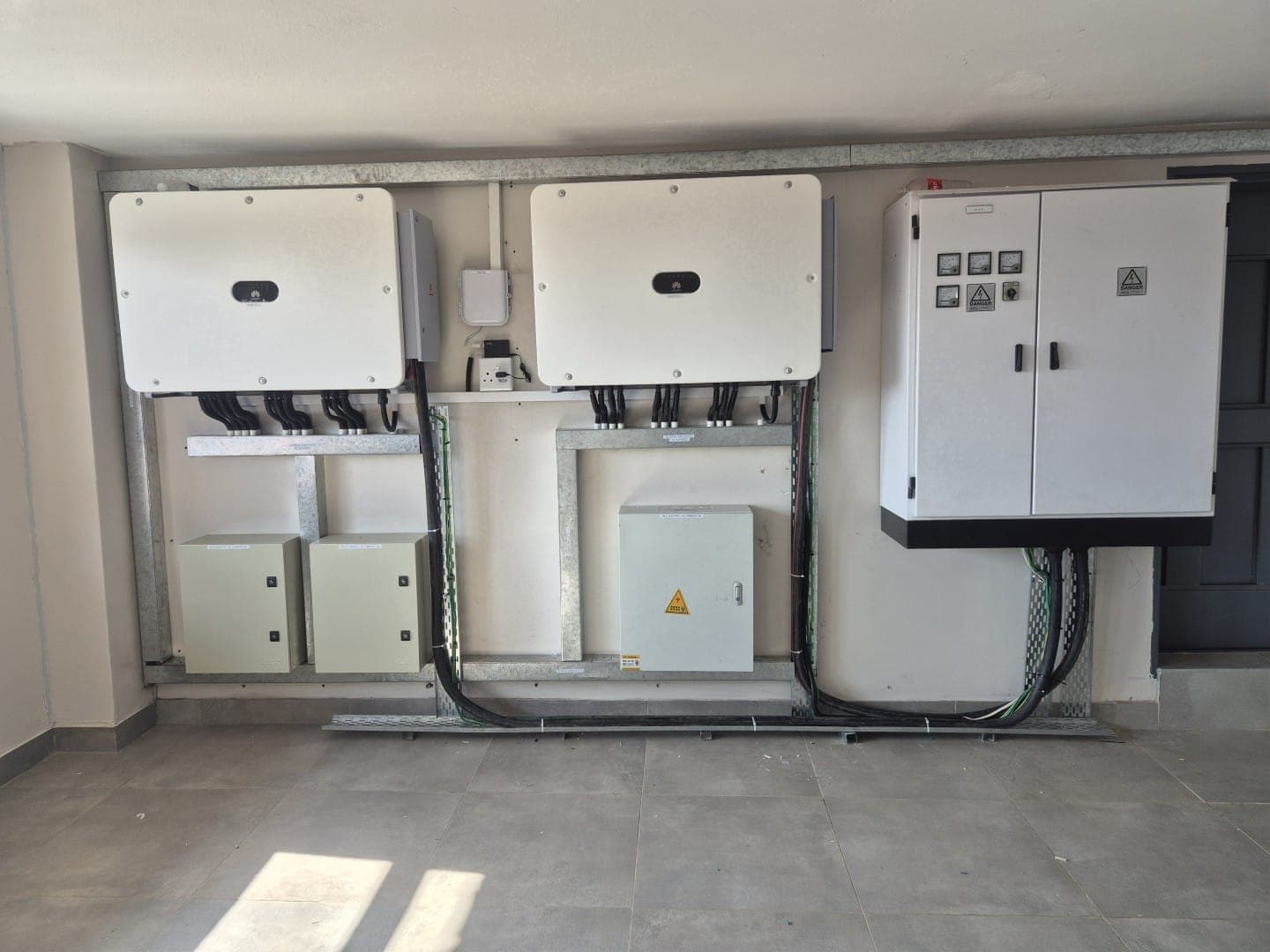 Industrial Inverter & Storage Plant Room