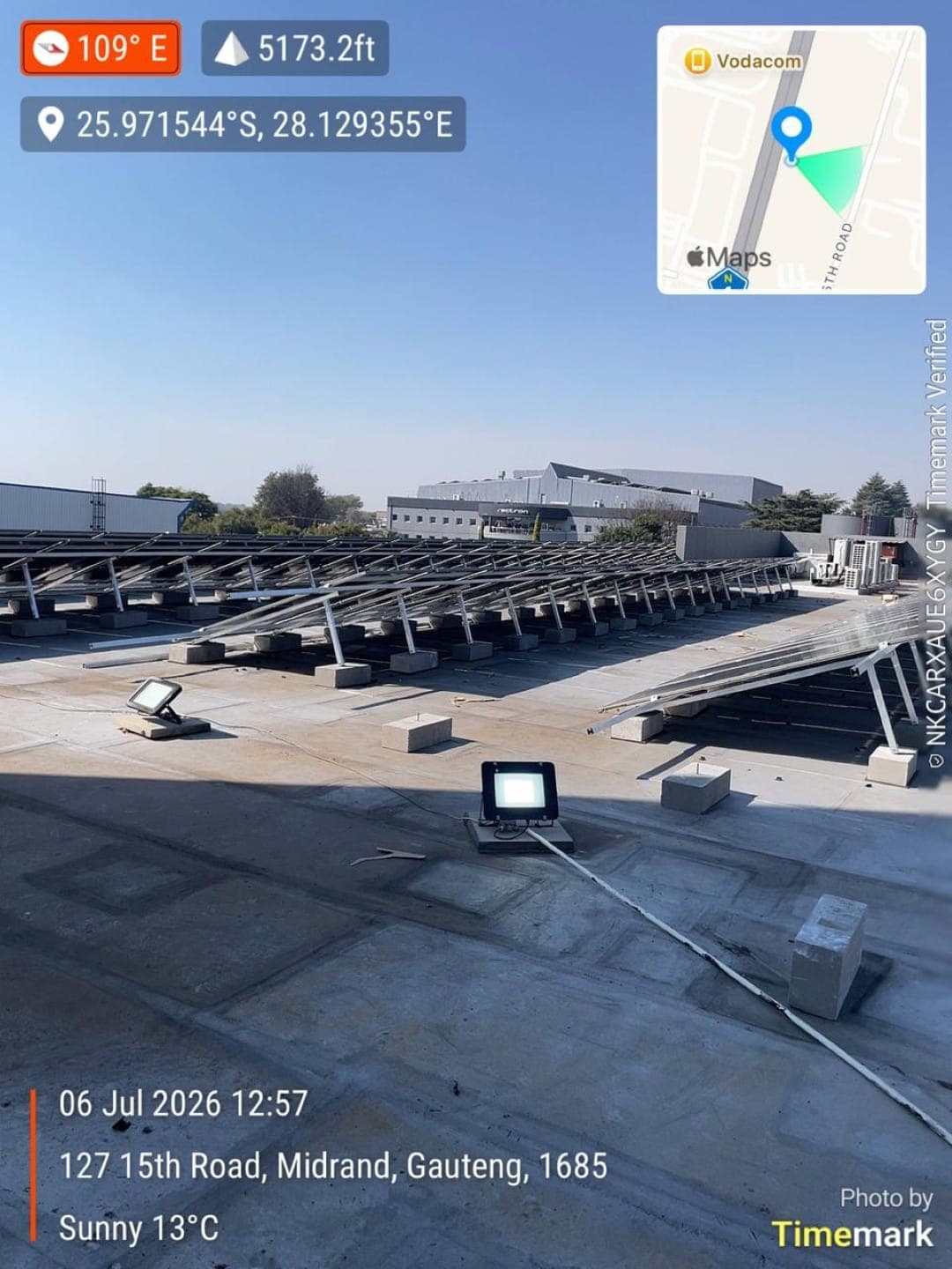 Commercial Rooftop PV — Midrand