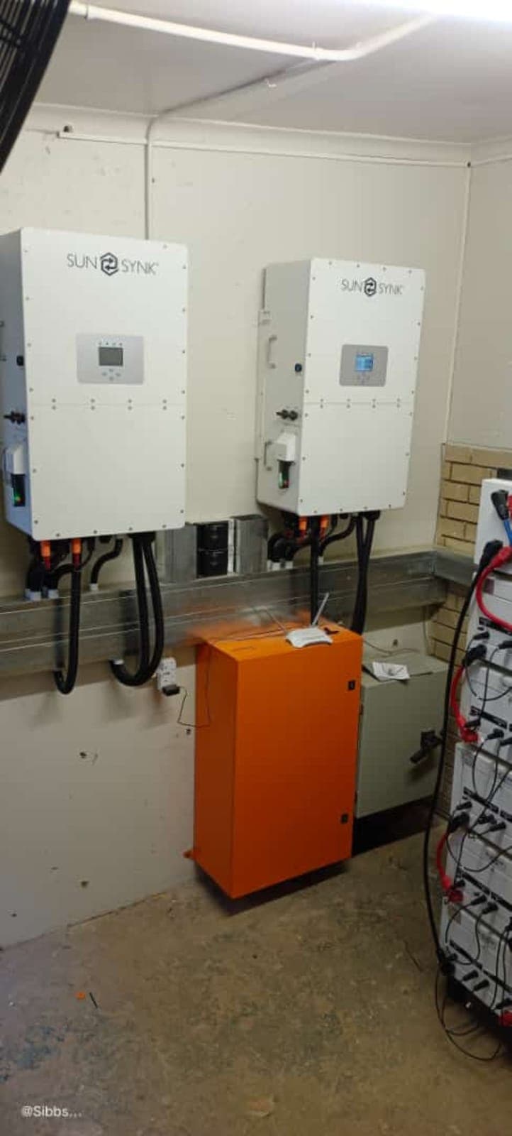 Residential Hybrid — Sunsynk & Battery